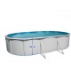 Above ground pool TOI Magnum oval 640x366xH132 Compact White