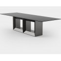 Table de repas Vela XL Vondom 300x120xH72 Full Grey