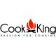 Brasero de madera Santos CookKing Premium con soporte para plancha y hoguera