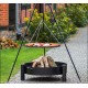 Brazier and Tripod Haiti Cook King 60cm with Stainless Steel Grill