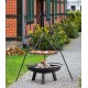 Brazier and Tripod Port Cook King 100cm with Stainless Steel Grill