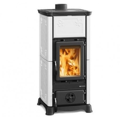 Wood stove Nordica Extraflame Emiliana 6.5kW burgundy