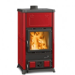 Stufa a legna Nordica Extraflame Fedora 8.3kW Bordeaux