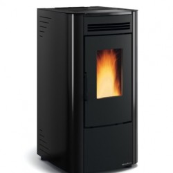 Ventilated pellet stove La Nordica Extraflame Ketty Evo 2.0 7kW Black