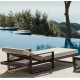 Ligstoel Vondom The Factory aluminium Ecru