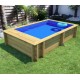 Pool'N Wooden Box Pool 620x250xH133 BWT myPool