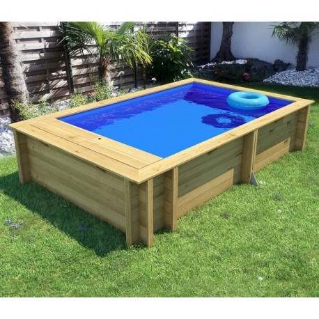 Pool pool de caixa de madeira pool 620x250xH133 BWT myPool