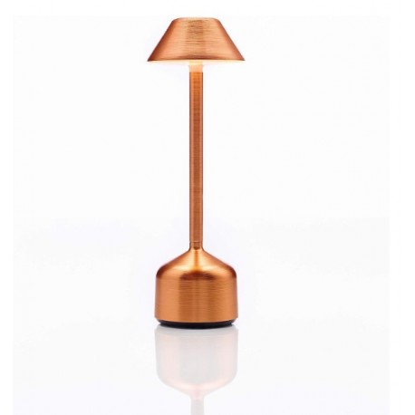 Table Light Imagilights Led Demoiselle Tall Conical Copper