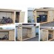 Refugio de bicicleta de madera Habrita 3m3