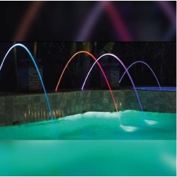 Jato de água Magicstream Pool brilhante LED Efeito de cor
