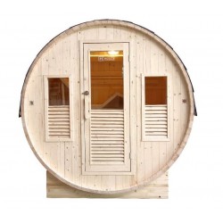 Sauna al aire libre Gaïa Bella 3 lugares Holl's en Epicea