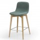 Set van 2 stoelen Werkblad Aty Green Stof Base Ash VeryForma