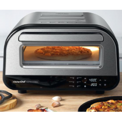 Cozinha Chef Professional 1700 Aço Inoxidável Forno Pizza Elétrico