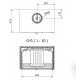 Poêle à Bois Ferlux Afar en Fonte sur pied 15.9 kW