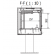 Ferlux Afar Holzofen aus Gusseisen mit Scheiterhaufen 15,9 kW