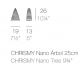 Chrismy Nano Vondom Leuchtender LED H26 Baum