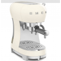 Smeg Espresso Coffee Machine 50's Cream Chrome