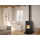 Holzofen mit Wärmerückgewinnung La Nordica Concita 2.0 Stahl 13kW