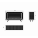 Infire Inecco Bioethanol Fireplace with Bracket 2 kW Black