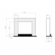 Infire Inportal1 Bioethanol-Kamin weiß mit 1 Fenster