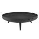 Misa 1000 Steel Fire Bowl Black Infire