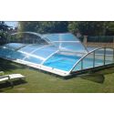 Copertura bassa per piscina Lanzarote Copertura rimovibile 12x5,7m