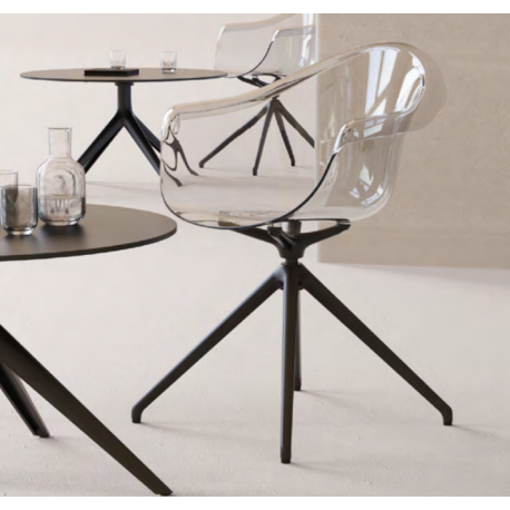 Set van 2 Incasso Cristal Vondom bureaustoelen