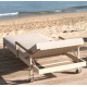 Conjunto de 2 Loungues Sun Lounger Hamptons Chairs com MesinhaVondom