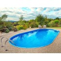 Piscina oval Azuro Ibiza 320x525H150