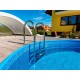 Piscina Oval Azuro Ibiza 320x525H150 com Filtro de Areia