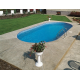 Piscina oval Azuro Ibiza 320x525H120