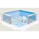 Elektrische zwembadrobot Peps 300 zeshoek 25 tot 50m