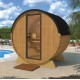 Outdoor Sauna Terrace 2 to 5 people Thermodood VerySpas
