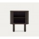 Table de Nuit en bois frêne foncé 50x55 Leni VeryForma