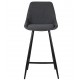 Snack chair en tela gris oscuro y Metal de Ari VeryForma