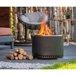 Brasero Volcano Extra Grande Negro RedFire