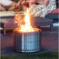 Brasero de acero inoxidable extra grande Volcano RedFire