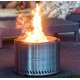Vulkaan Groot Zwart RoodVuur Brazier