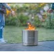 Vulkaan Groot Zwart RoodVuur Brazier