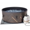 Mono 6-persoons semi-rigide spa 173cm en Wifi MSpa
