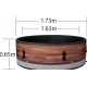 Duet 6-persoons semi-rigide spa 173cm en Wifi MSpa