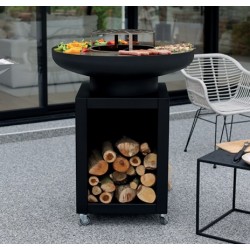 Brasiflam Pack Plus brasero negro Flamino