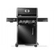 Barbecue gaz Napoleon Rogue® PRO 425 noir SIB SIZZLE ZONE™ et 4 brûleurs dont un Latéral
