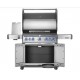 Barbecue a gas Napoleon Rogue® PRO-S 625 RSIB in acciaio inox SIZZLE ZONE™ 7 con bruciatore laterale e posteriore
