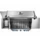 Barbecue gaz Napoleon Rogue® PRO-S 625 RSIB inox SIZZLE ZONE™ 7 avec brûleur latéral et arrière infrarouge
