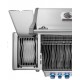 Barbecue gaz Napoleon Rogue® PRO-S 625 RSIB inox SIZZLE ZONE™ 7 avec brûleur latéral et arrière infrarouge