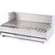 Le Marquier Barbacoa empotrada original de acero inoxidable 52x35