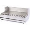 Le Marquier Barbacoa empotrada original de acero inoxidable 52x35