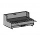 Le Marquier Barbacoa empotrada original de acero inoxidable 52x35