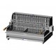 Le Marquier Irissarry roestvrijstalen barbecue met draaispit 78x32